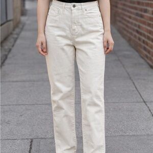 Buffalo David Bitton Pants Womens W28 L26 White IVY High Rise Skinny Stretch